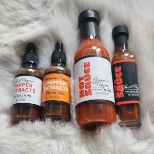 Ten Acre Set of 4 Hot Sauces